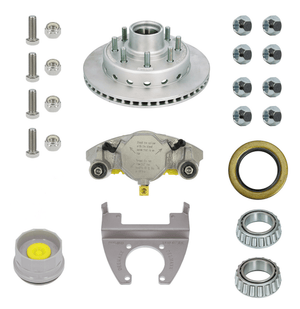 DeeMaxx 8K single-wheel disc brake kit MAXX coated for Dexter axles