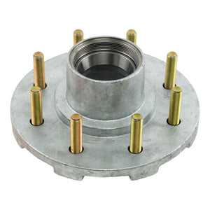 DeeMaxx 7K galvanized threaded 8 on 6.5 trailer hub