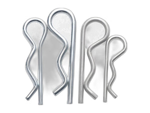 Zinc-plated spring R-clips hitch pin clips 4.8 mm