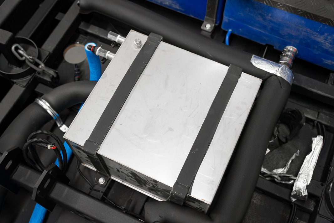 Black Series RV holding tank polyethylene blue