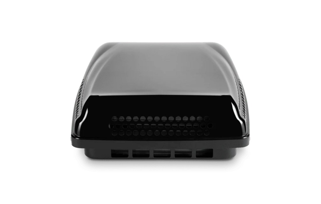 Dometic Penguin II 15000 BTU rooftop air conditioner mounted on an RV roof