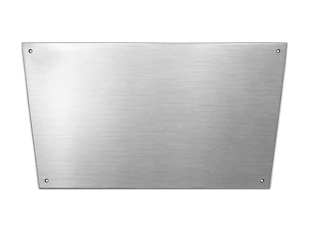 Replacement front aluminum body panel for a Black Series HQ camper