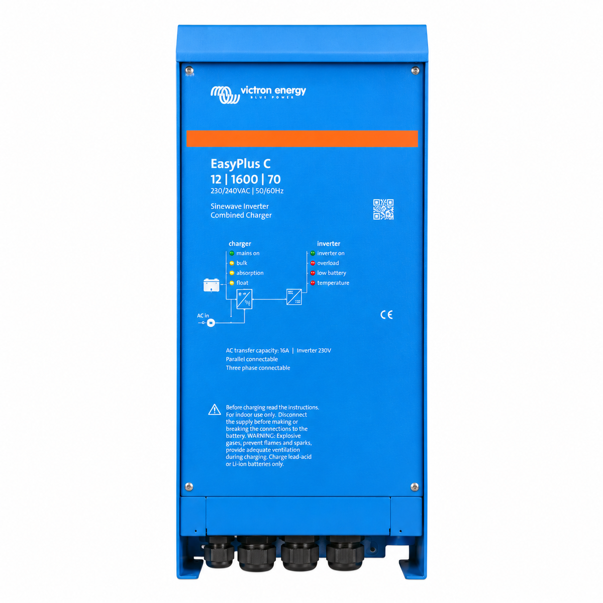 Victron 230V inverter charger transfer switch unit
