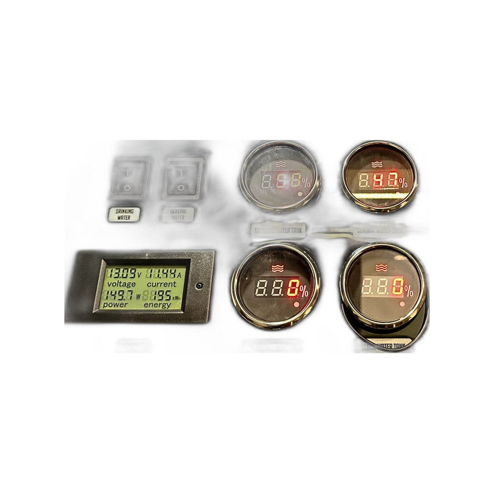 RV lithium battery bank and inverter upgrade kit
