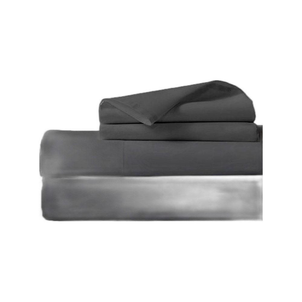 RV bed sheet set on camper trailer mattress