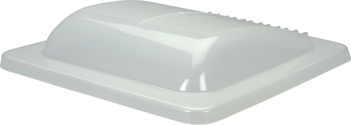 MaxxAir UniMaxx Universal Replacement RV Roof Vent Lid, 14" x 14", White