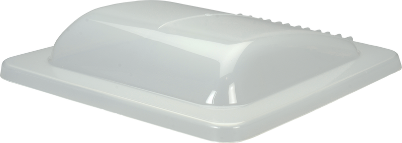 MaxxAir UniMaxx Universal Replacement RV Roof Vent Lid, 14" x 14", White