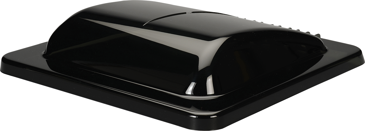 MaxxAir UniMaxx Universal Replacement RV Roof Vent Lid, 14" x 14", Smoke