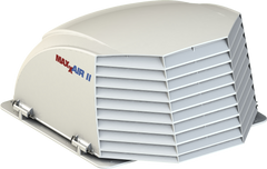 MaxxAir II RV Roof Vent Cover with EZClip Hinge, 14" x 14", Translucent White - view 2