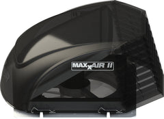 MaxxAir II RV Roof Vent Cover with EZClip Hinge, 14" x 14", Smoke