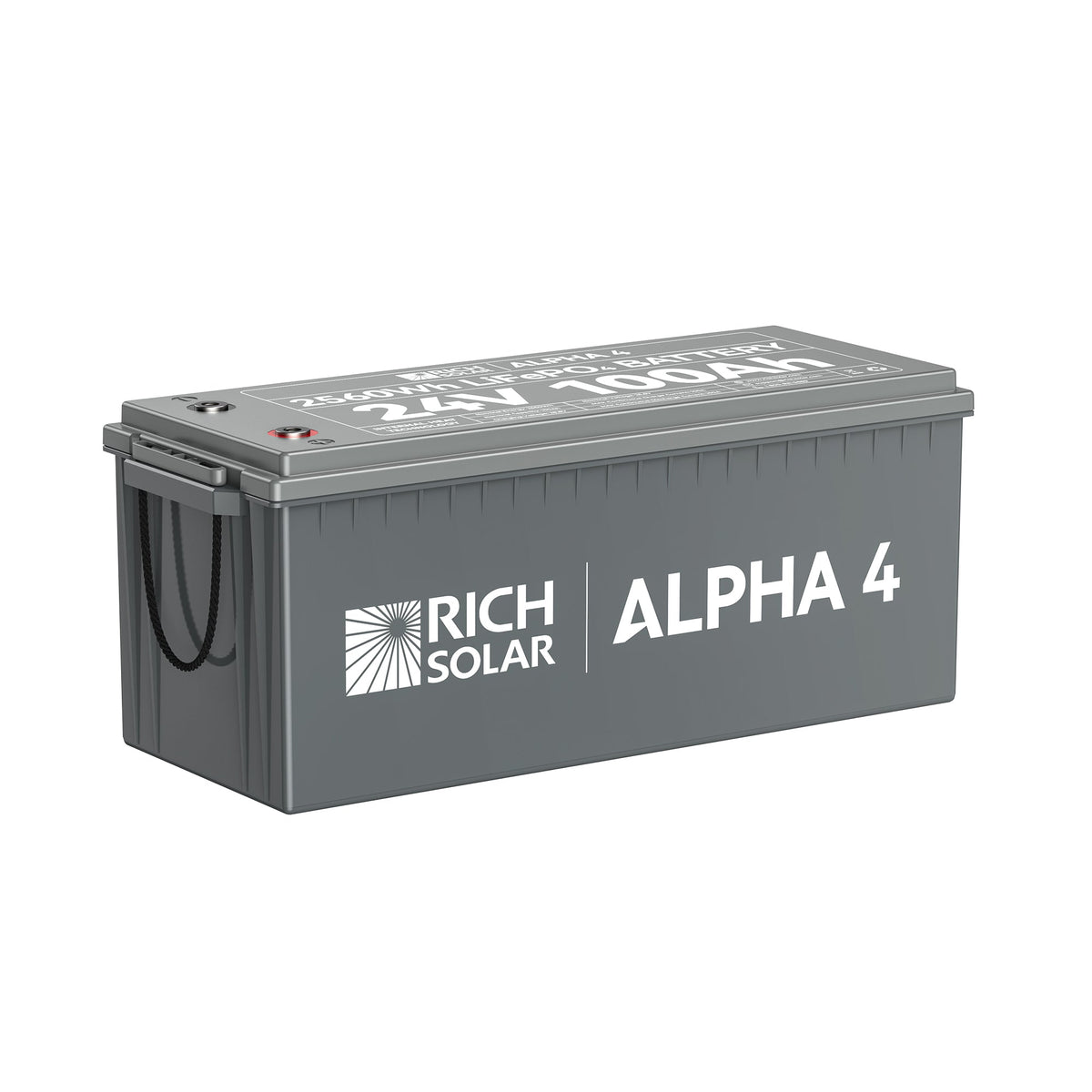 Rich Solar ALPHA 4 24V 100Ah LiFePO4 Battery