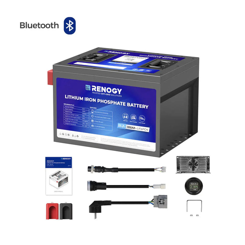 Renogy 48V 105Ah golf cart LiFePO4 battery