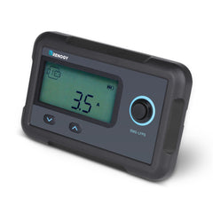 Renogy monitoring screen showing battery bank readings