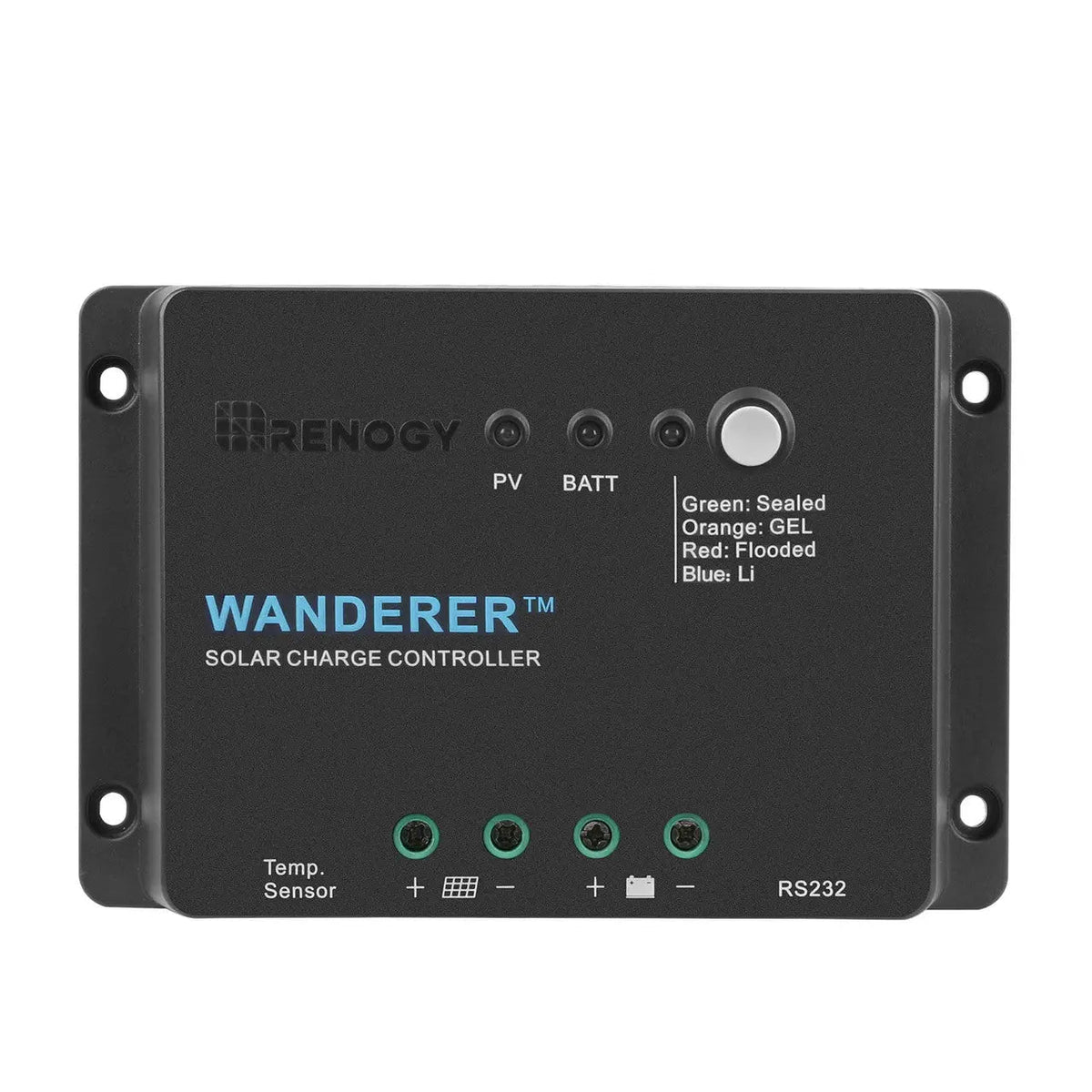 Renogy Wanderer Li 30A PWM charge controller with LCD screen