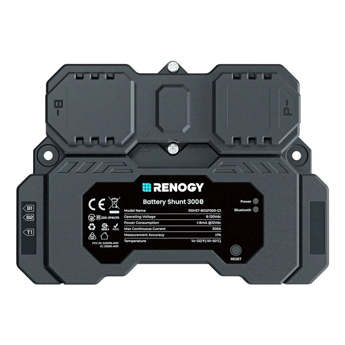 Renogy Battery Shunt 300 with temperature sensor