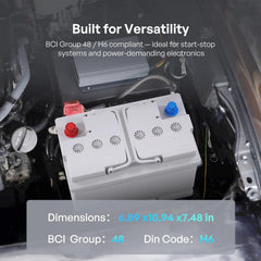 Renogy 12V 70Ah start-stop AGM battery