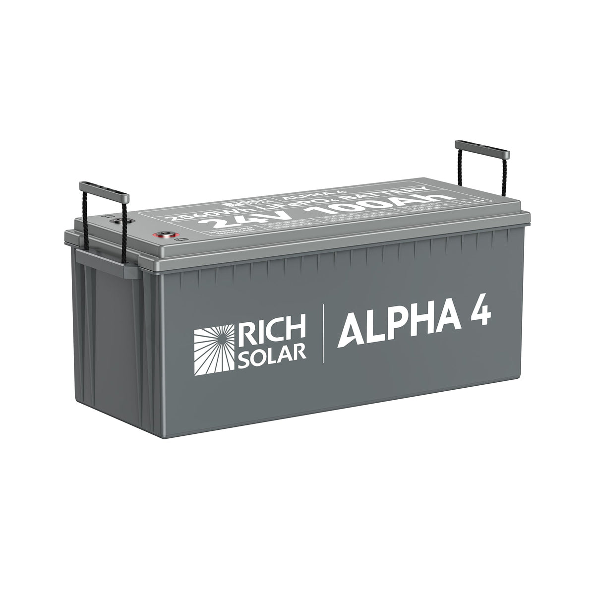 Rich Solar ALPHA 4 24V 100Ah LiFePO4 Battery