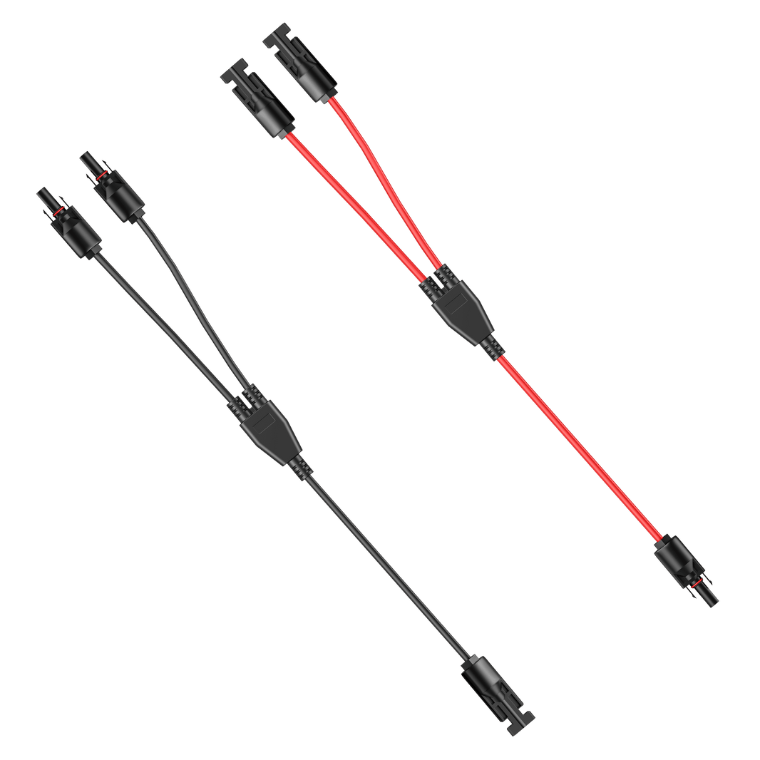 BLUETTI MC4 Y branch parallel solar connector pair