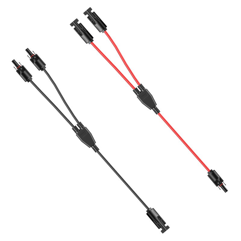 BLUETTI MC4 Y branch parallel solar connector pair