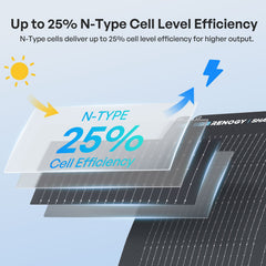 Renogy Flex ShadowFlux all-black flexible solar panel