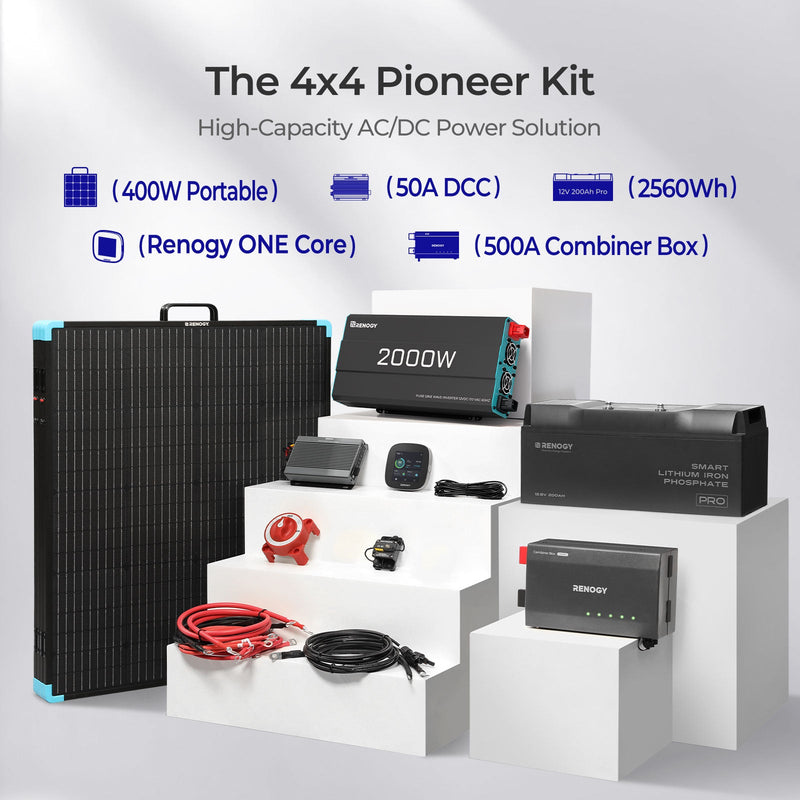 Renogy off-road 4x4 solar solution kit