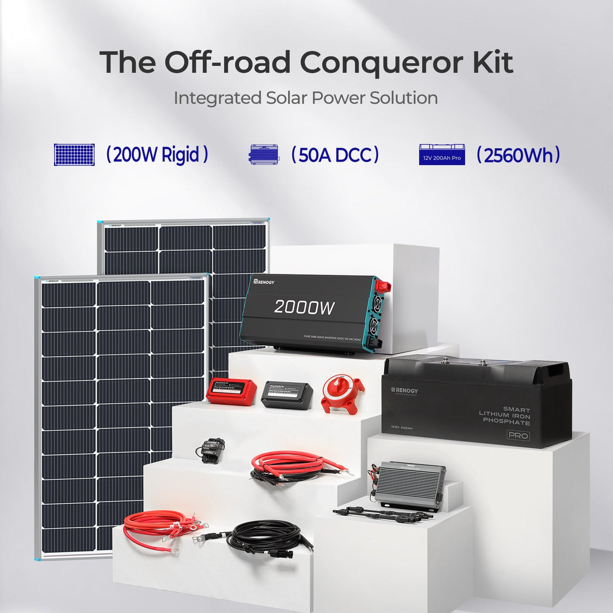 Renogy off-road 4x4 solar solution kit