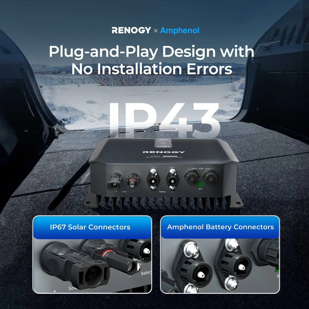 Renogy REGO 30A MPPT solar charge controller