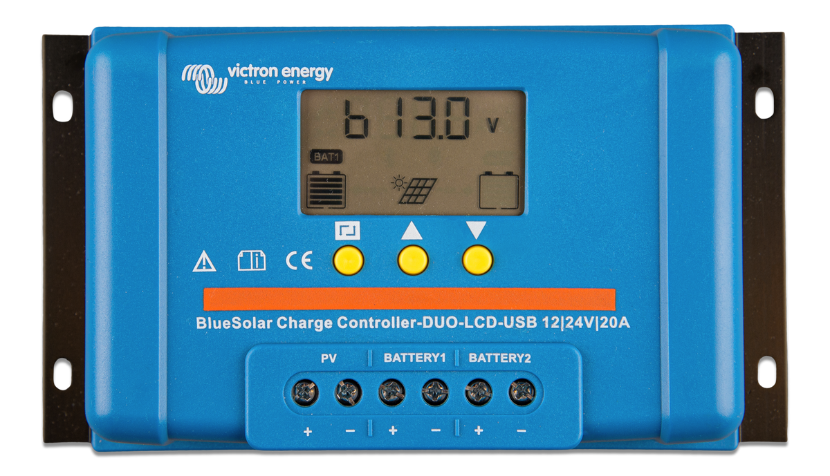 Victron BlueSolar PWM LCD USB charge controller - view 4