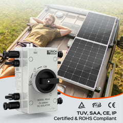 Rich Solar Solar PV DC Quick Disconnect Switch Solar Array DC Quick Disconnect Switch