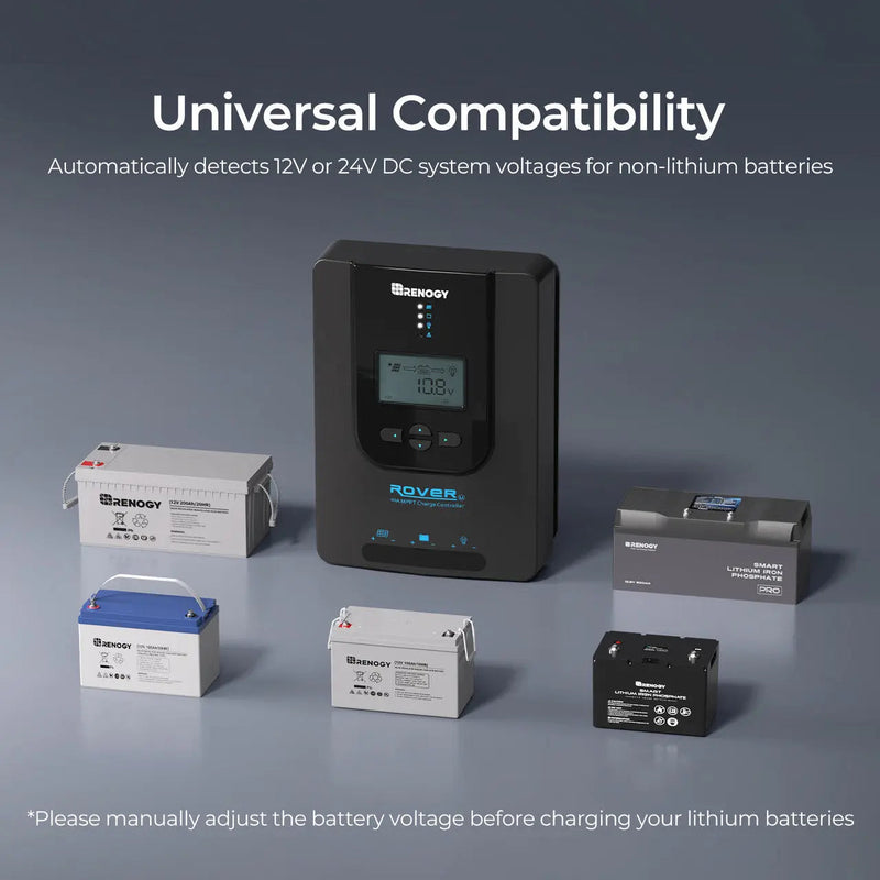 Renogy Rover Li MPPT solar charge controller