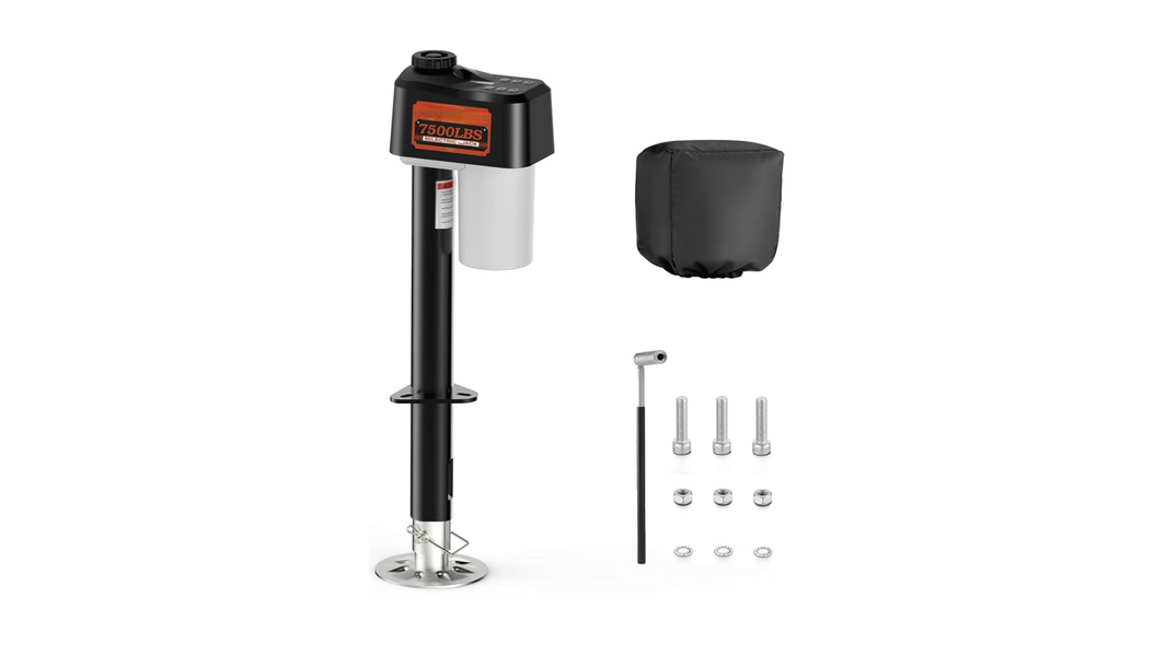 Electric Trailer Jack 3500LBS – Black Series