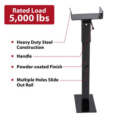 RV slide-out stabilizer jacks 2-pack