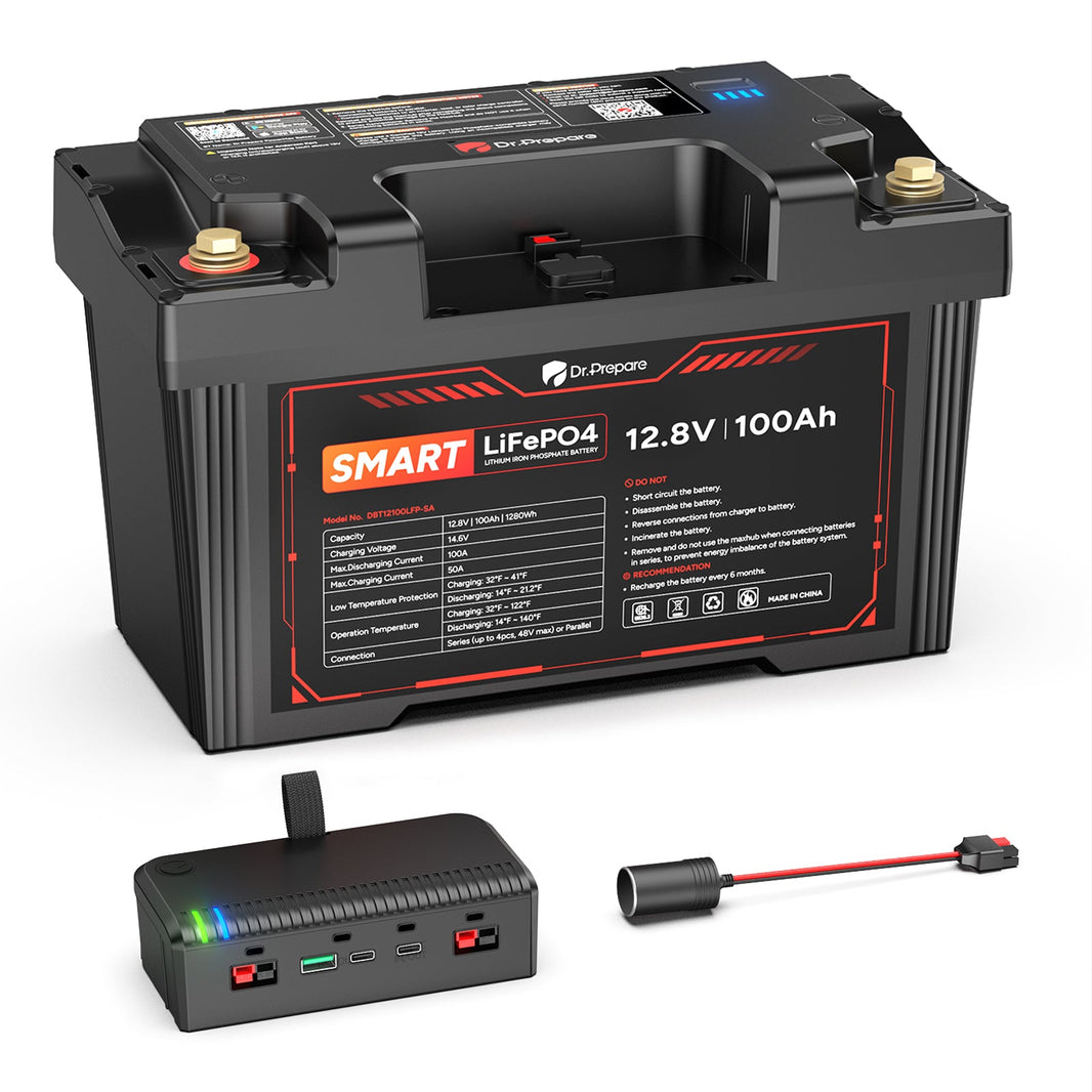 Renogy 2-in-1 Smart PowerMax battery and portable power station