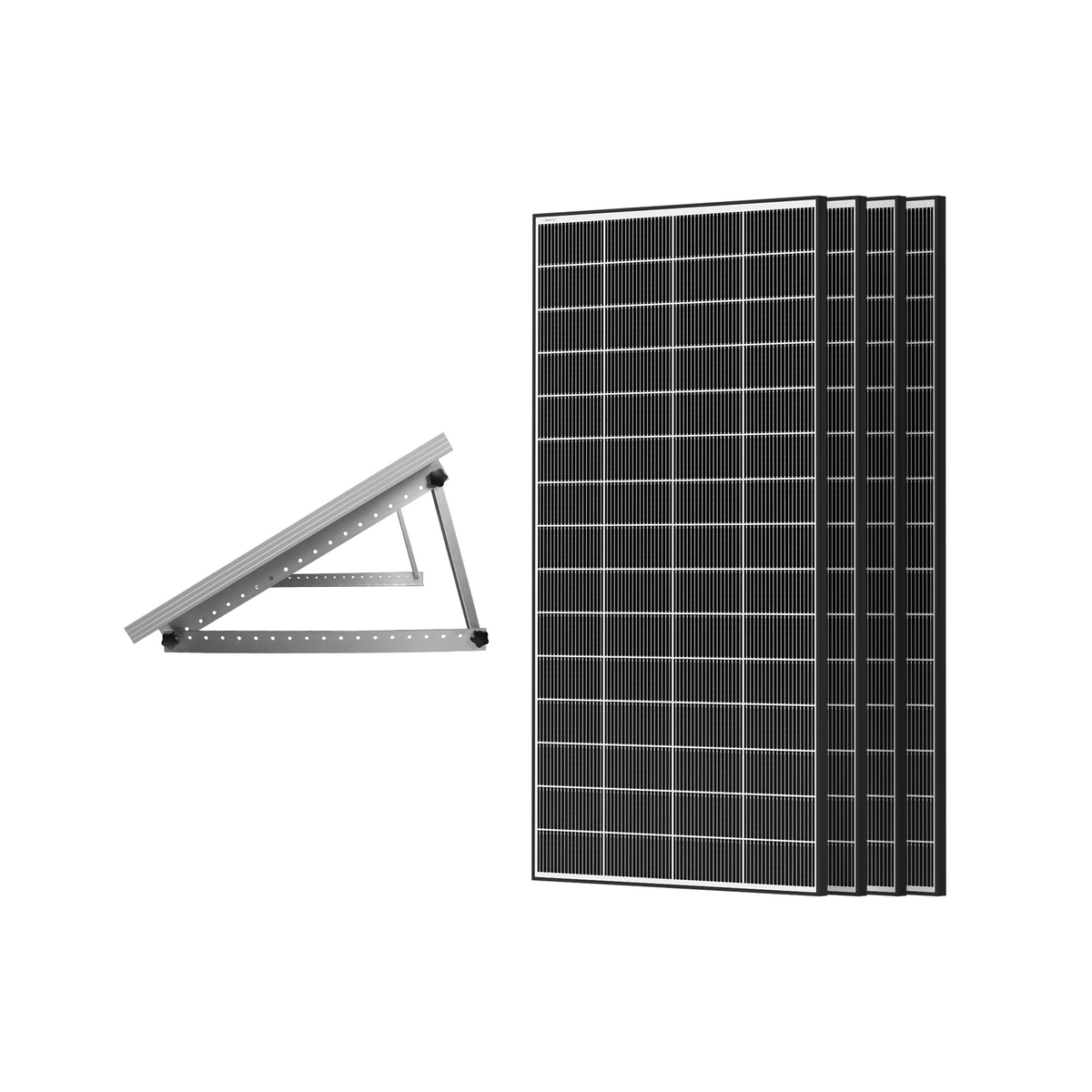 Renogy 320W N-Type solar panels with tilt mounts