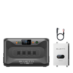 BLUETTI Apex 300 power station with SolarX 4K solar charge controller