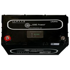 AIMS Power 12V 104Ah LiFePO4 Battery, Bluetooth, Heated, Wake-Up - view 8