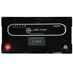 AIMS Power 12V 104Ah LiFePO4 Battery, Bluetooth, Heated, Wake-Up - view 7