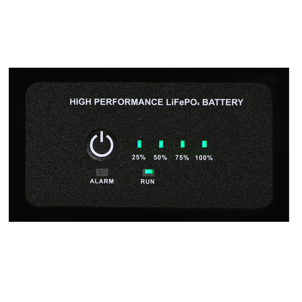 AIMS Power 12V 104Ah LiFePO4 Battery, Bluetooth, Heated, Wake-Up - view 6