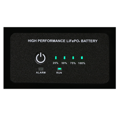 AIMS Power 12V 104Ah LiFePO4 Battery, Bluetooth, Heated, Wake-Up - view 6