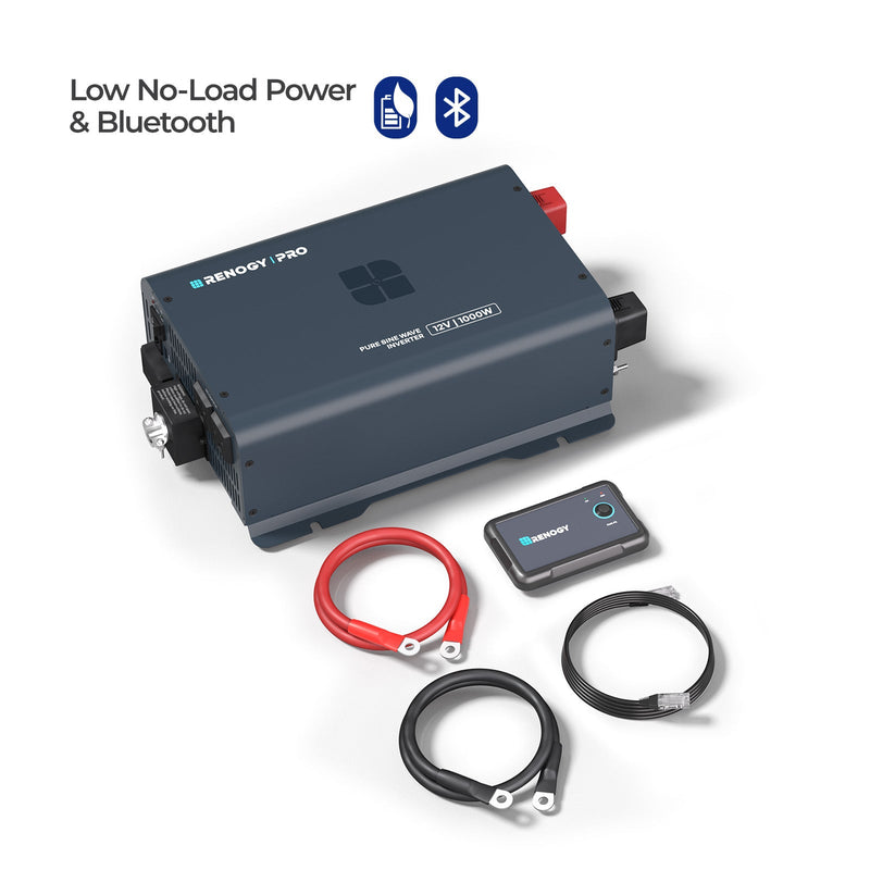 Renogy Pro 12V pure sine wave inverter with Bluetooth