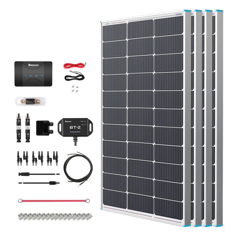 Renogy 400W 12V solar kit with DC-DC on-board charger