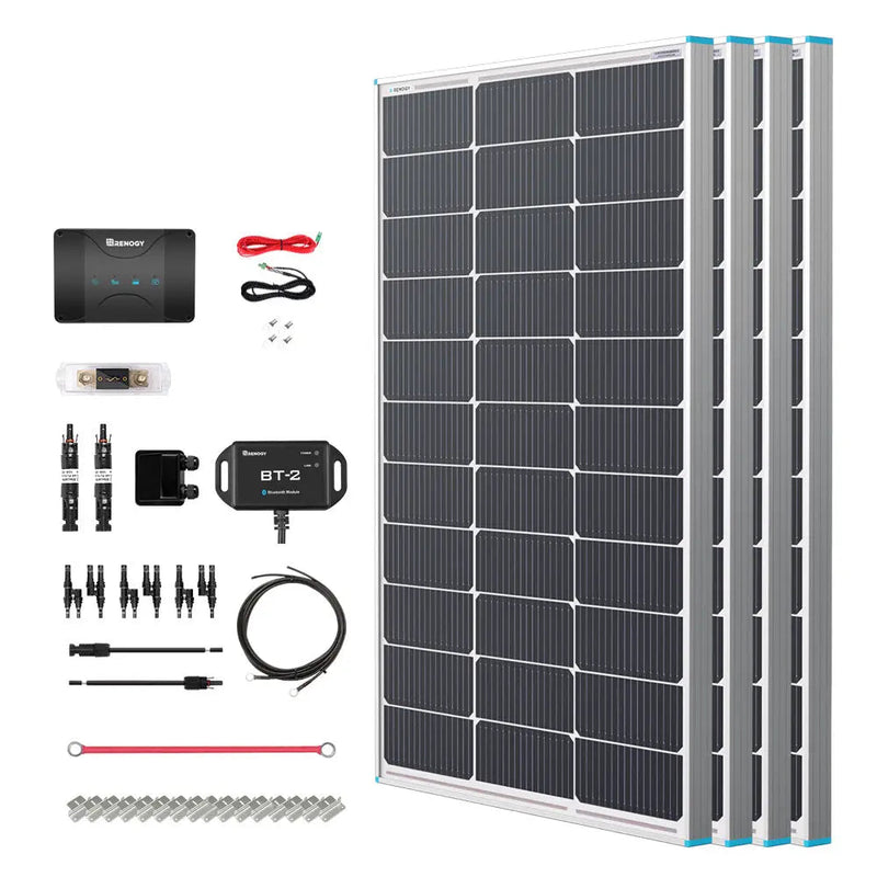 Renogy 400W 12V solar kit with DC-DC on-board charger