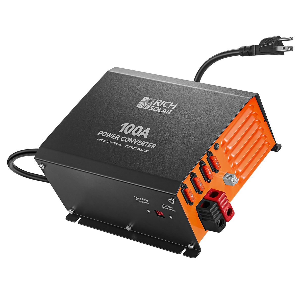 Rich Solar 100 Amp Power Converter 100A 120V Battery Charger