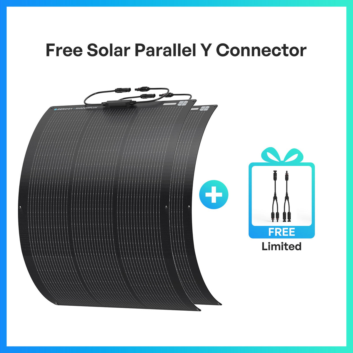 Renogy Flex ShadowFlux all-black flexible solar panel