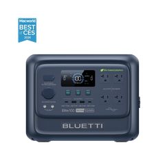BLUETTI Elite 100 V2 bio-based portable power station front view