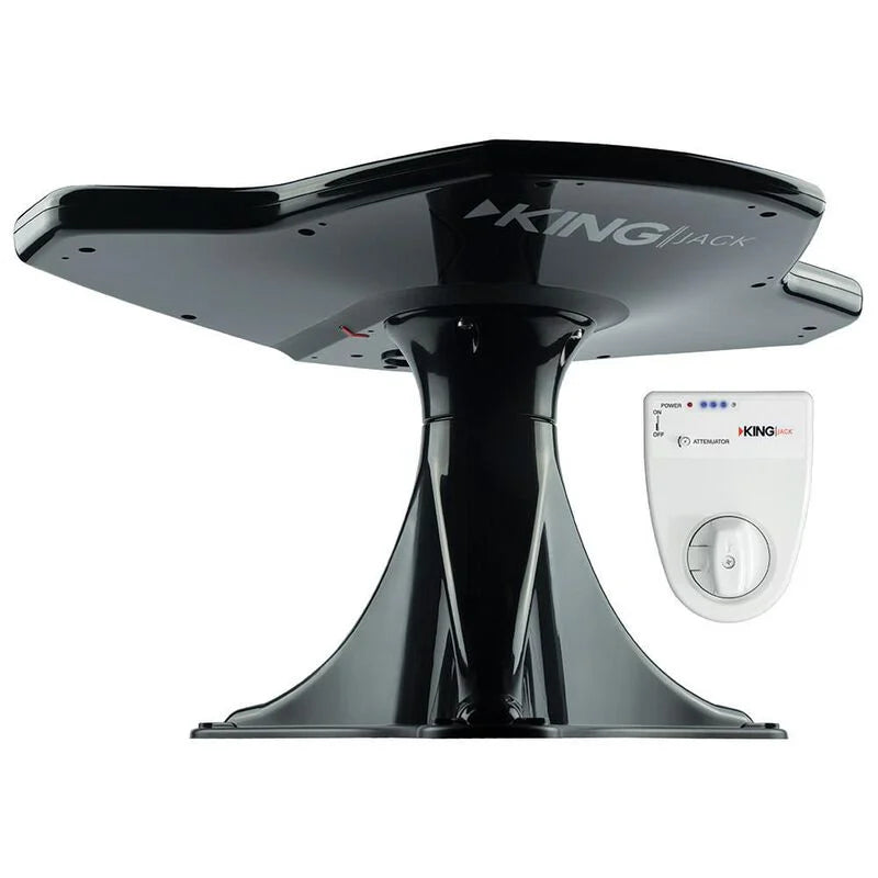 KING Jack OA8501 HDTV Directional RV Antenna with Signal Meter, Black – KING