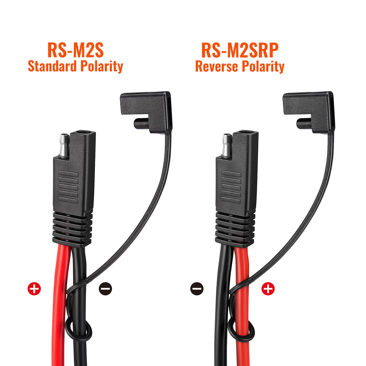 Rich Solar 10AWG Solar Connector to SAE Adapter Connect Solar Panel Connectors to SAE Plug