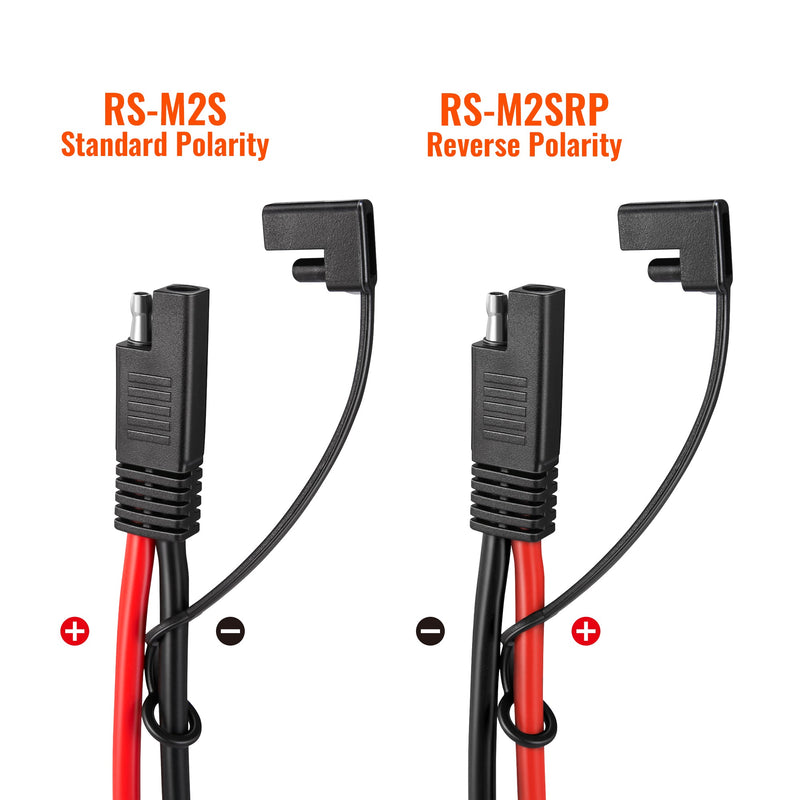 Rich Solar 10AWG Solar Connector to SAE Adapter Connect Solar Panel Connectors to SAE Plug