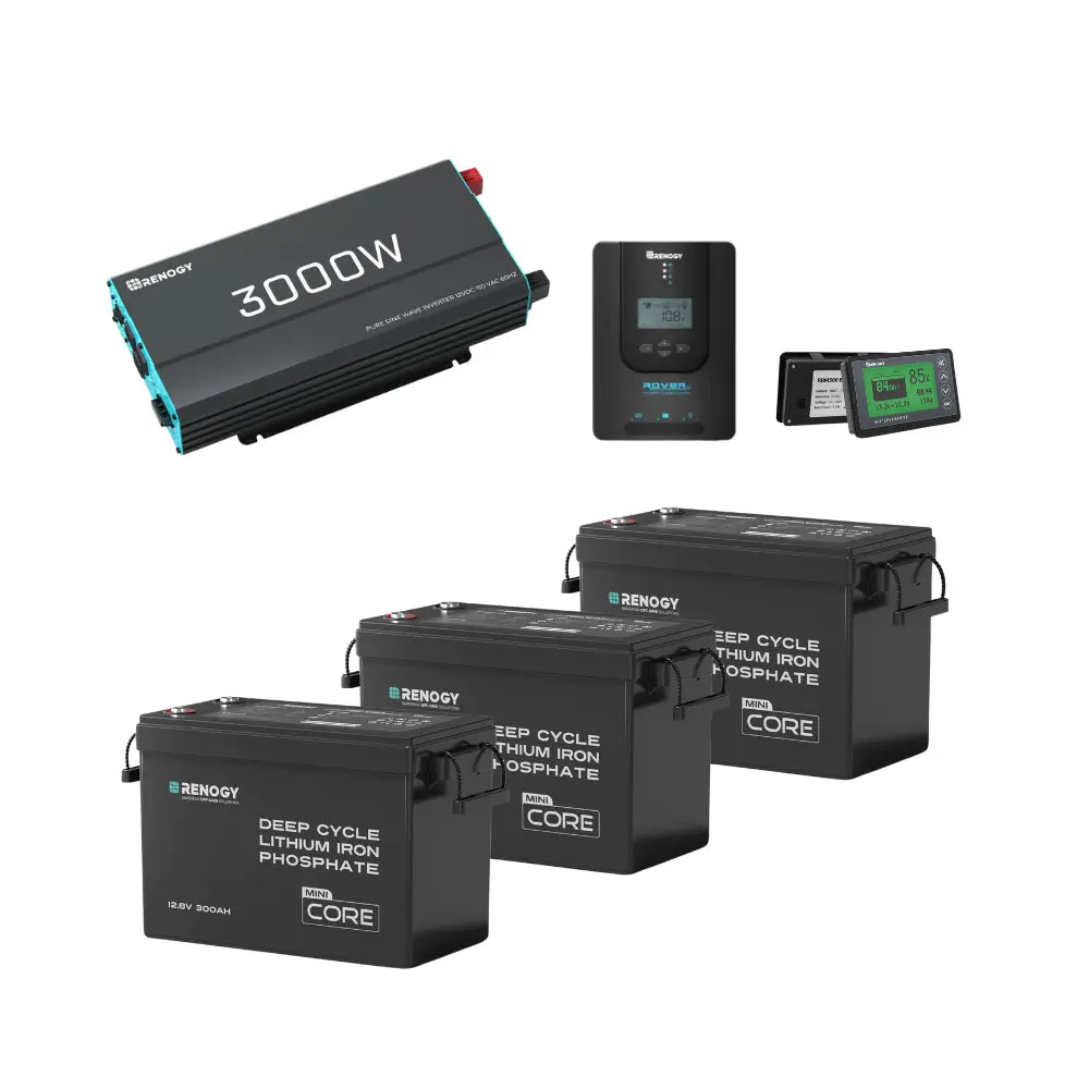 Renogy 11.52kWh off-grid Core solar power kit
