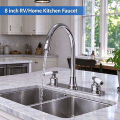 8 inch RV kitchen faucet, view 5